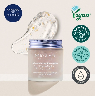 VEGAN CALENDULA PEPTIDE AGELESS SLEEPING MASK